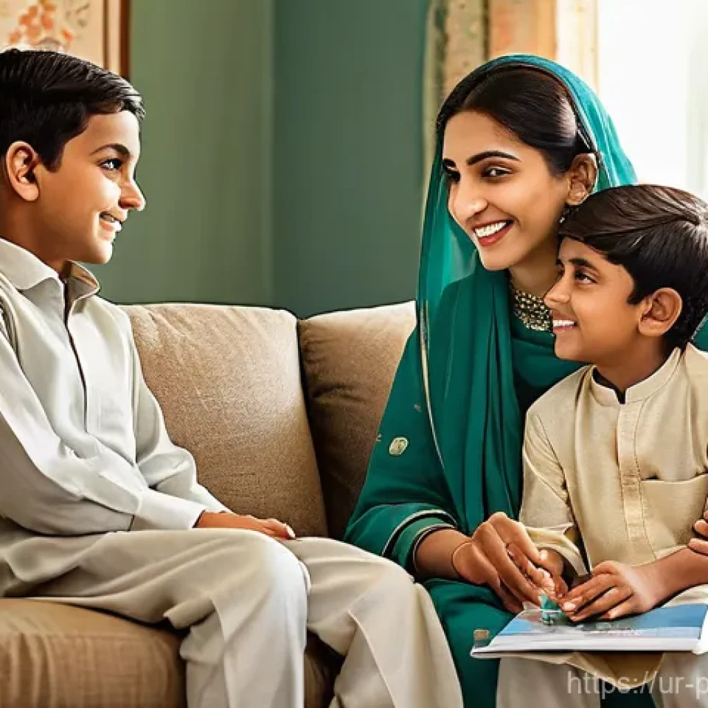 보험 포트폴리오의 세금 혜택 이해하기 - **Life Insurance for a Secure Family Future (Pakistan Context)**
A warm and inviting scene featu...