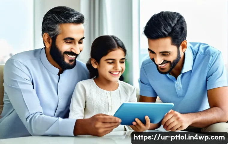 보험 포트폴리오 최적화의 개념 이해하기 - **Prompt 1: Modern Family Financial Security and Takaful Planning**
A happy and vibrant Pakistan...